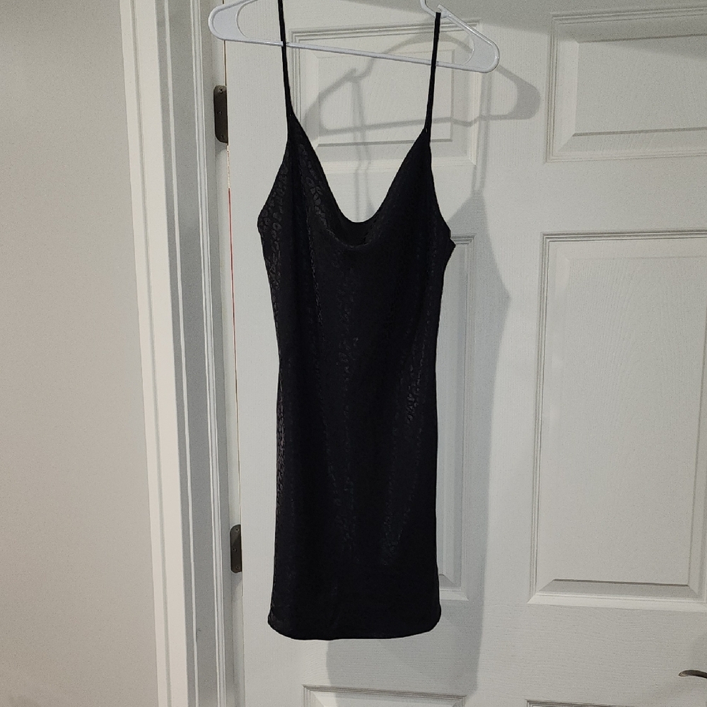 Audrey 3+1 Black Mini Dress
